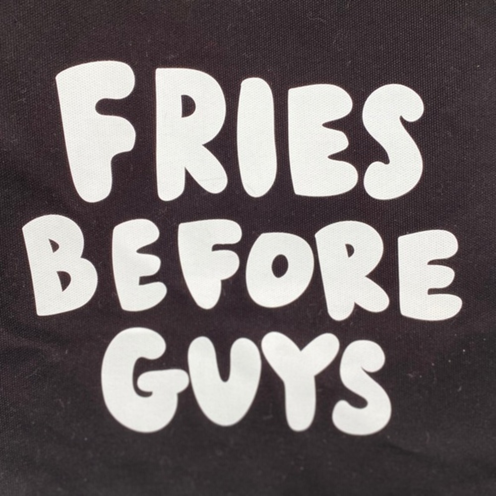 BOGO Fries Before Guys Canvas Tote - Picture 3 of 6